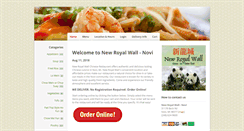 Desktop Screenshot of newroyalwall.com